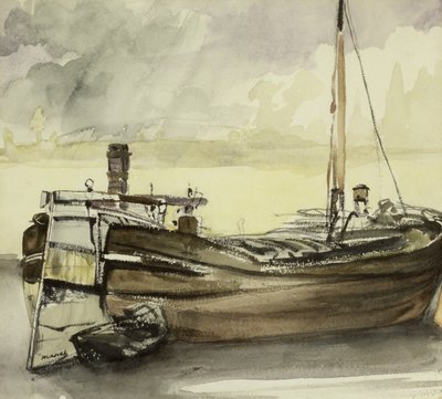 The Barge by Édouard Manet